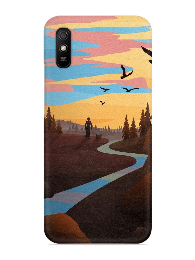 Natural Landscape Art Snap Case for Xiaomi Redmi 9i Zapvi