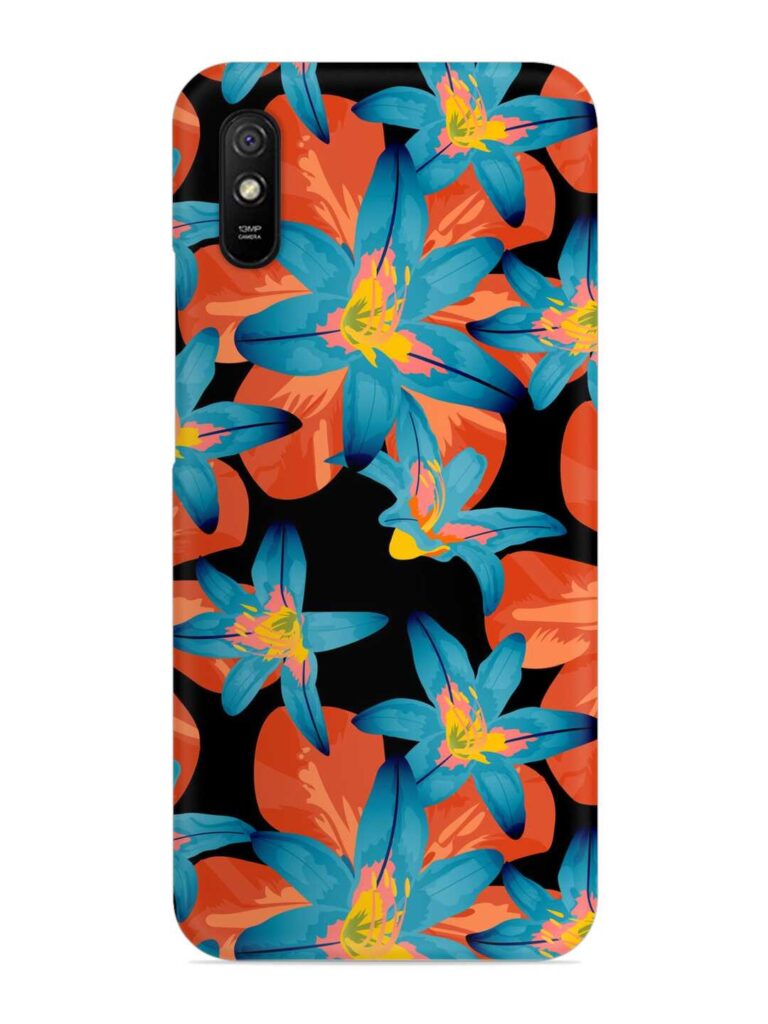 Philippine Flowers Seamless Snap Case for Xiaomi Redmi 9i Sport Zapvi