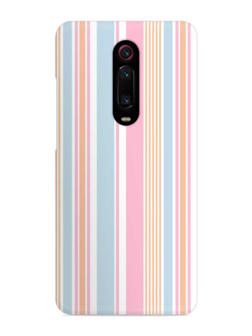 Stripe Seamless Pattern Snap Case for Xiaomi Redmi K20 Zapvi