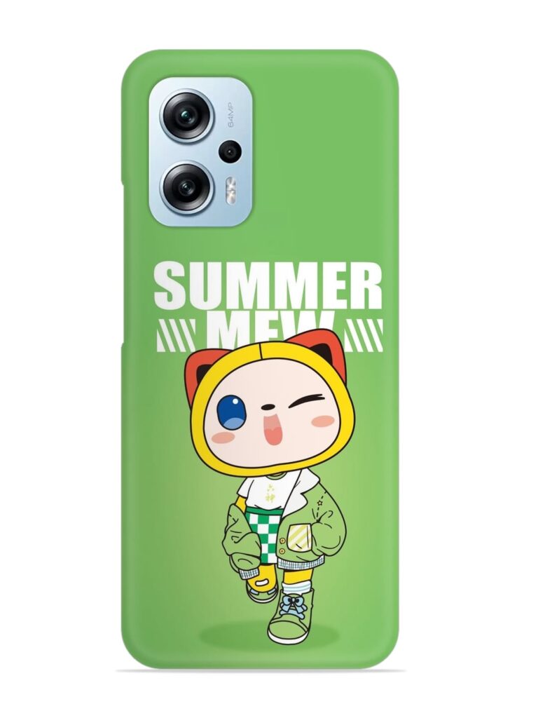Summer Mew Snap Case for Xiaomi Redmi K50i (5G) Zapvi