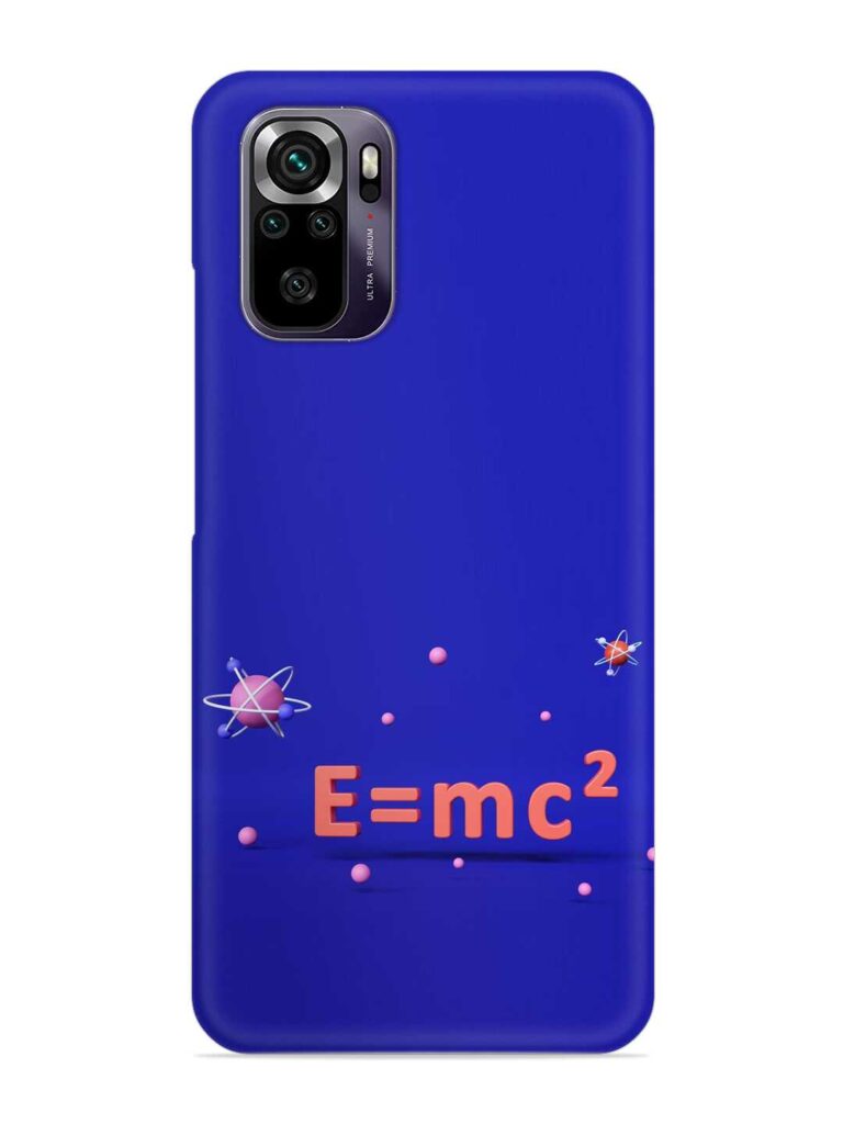 Formula Relativity Equation Snap Case for Xiaomi Redmi Note 10 Zapvi