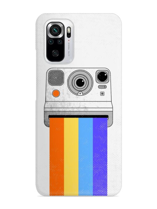 Retro Camera Art Snap Case for Xiaomi Redmi Note 10s Zapvi