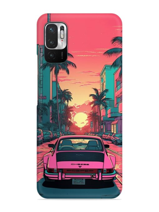 Car At Viewpoint Snap Case for Xiaomi Redmi Note 10T (5G) Zapvi
