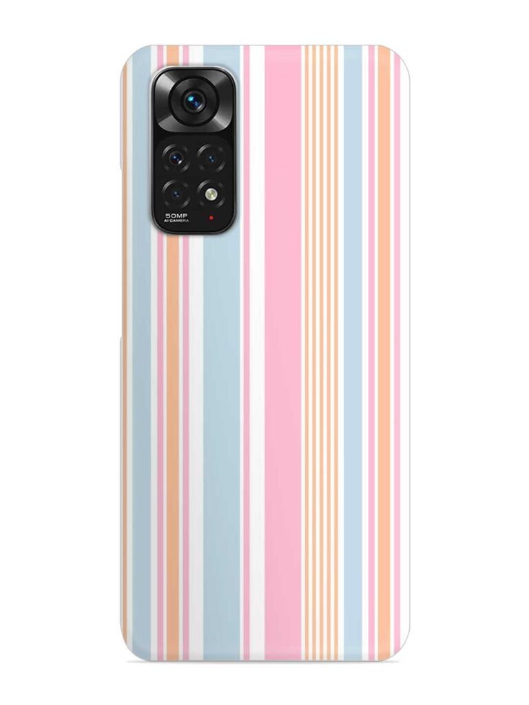 Stripe Seamless Pattern Snap Case for Xiaomi Redmi Note 11 Zapvi