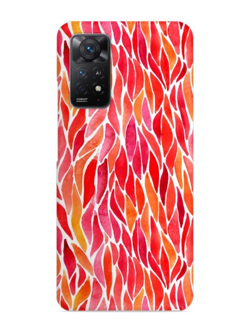 Watercolor Abstract Colorful Snap Case for Xiaomi Redmi Note 11 Pro Plus (5G) Zapvi