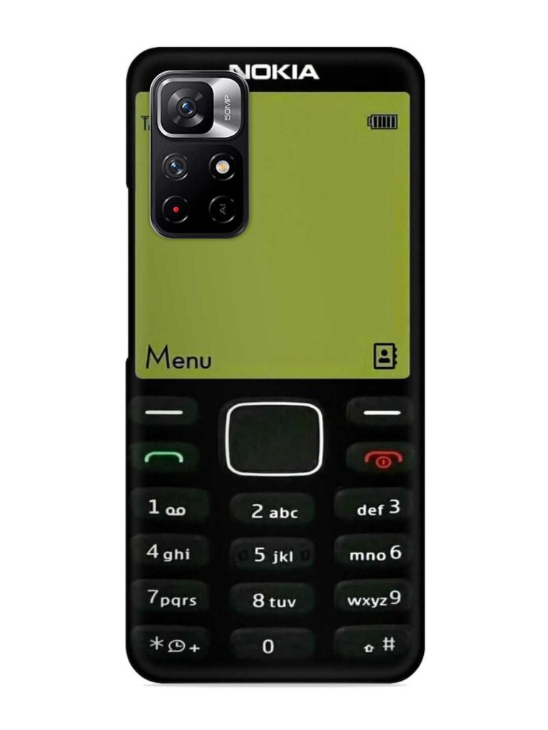 Nokia 3300 Background Snap Case for Xiaomi Redmi Note 11T (5G) Zapvi