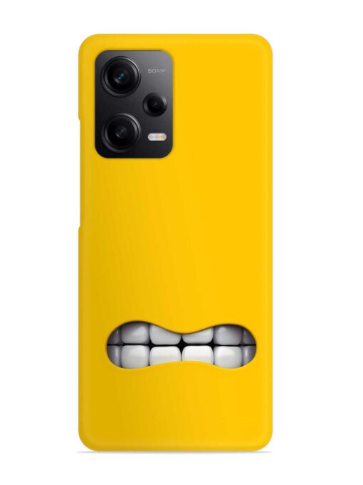 Mouth Character On Snap Case for Xiaomi Redmi Note 12 Pro (5G) Zapvi