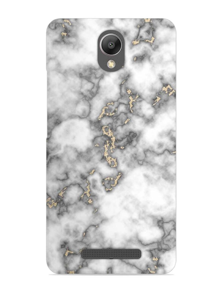 Gray And Gold Marble Snap Case for Xiaomi Redmi Note 2 Zapvi
