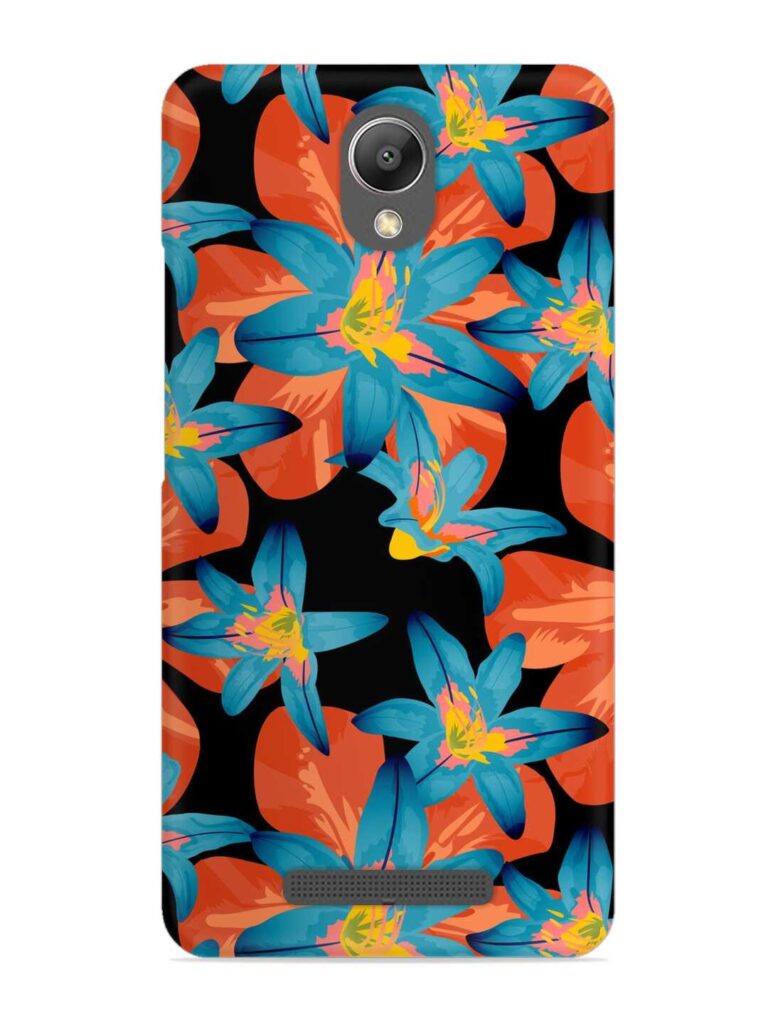 Philippine Flowers Seamless Snap Case for Xiaomi Redmi Note 2 Zapvi