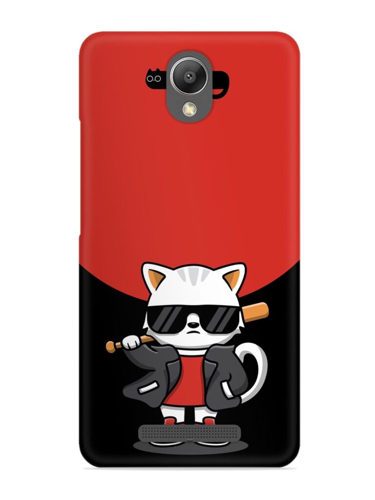 Cool Little Bear Cartoon Snap Case for Xiaomi Redmi Note 2 Zapvi