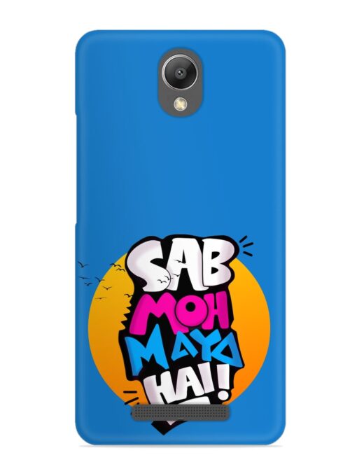 Sab Moh Moya Snap Case for Xiaomi Redmi Note 2 Zapvi