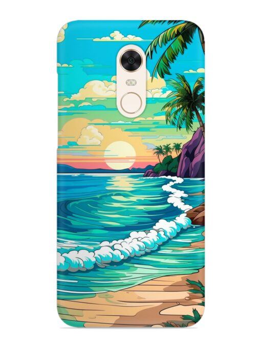 Beatiful Beach View Snap Case for Xiaomi Redmi Note 5 Zapvi