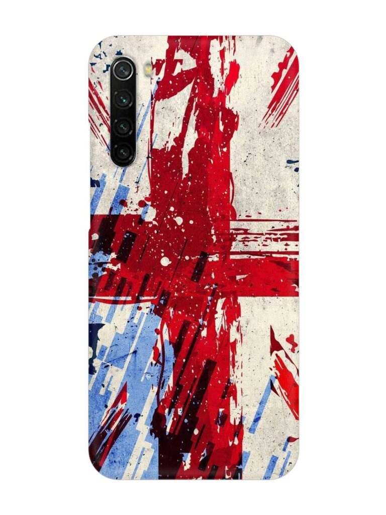 British Union Jack Flag Snap Case for Xiaomi Redmi Note 8 Zapvi