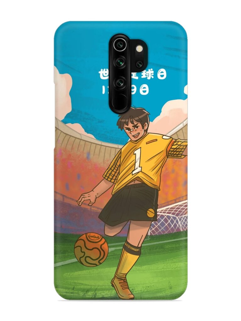 Soccer Kick Snap Case for Xiaomi Redmi Note 8 Pro Zapvi