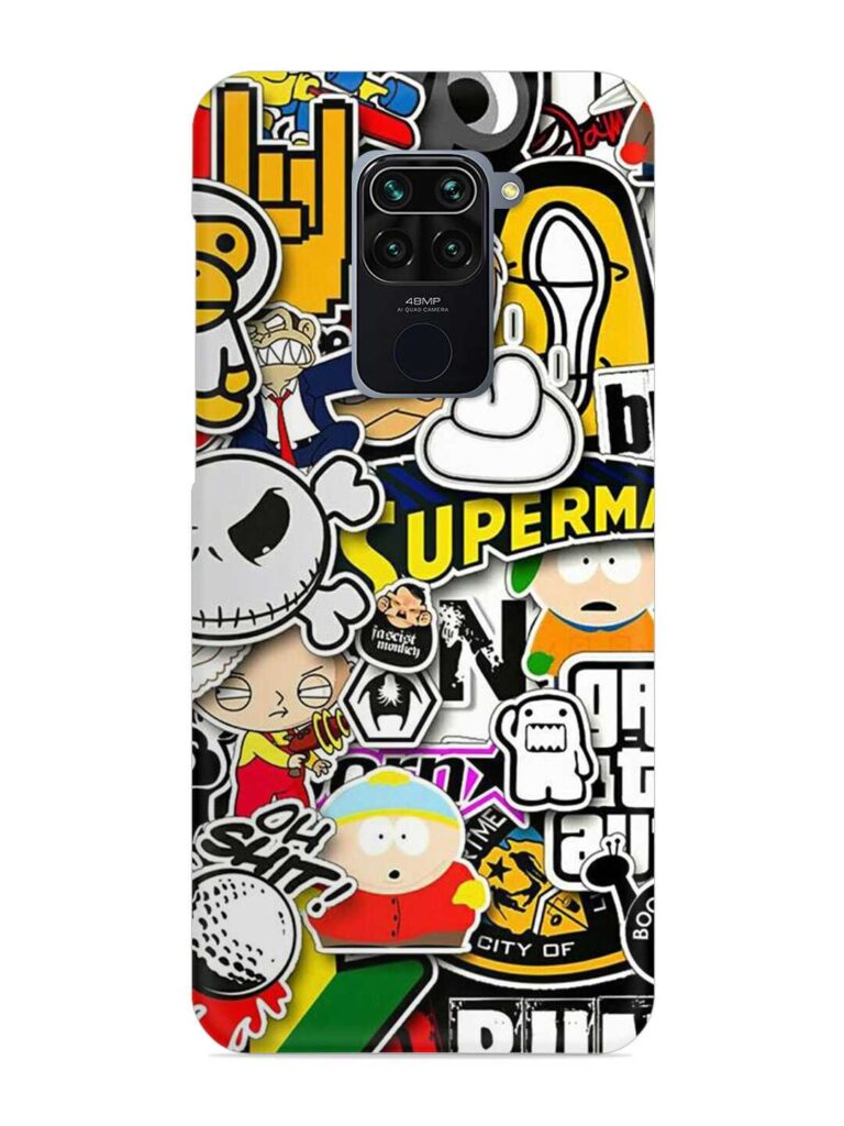 Dope Graffiti Art Snap Case for Xiaomi Redmi Note 9 Zapvi