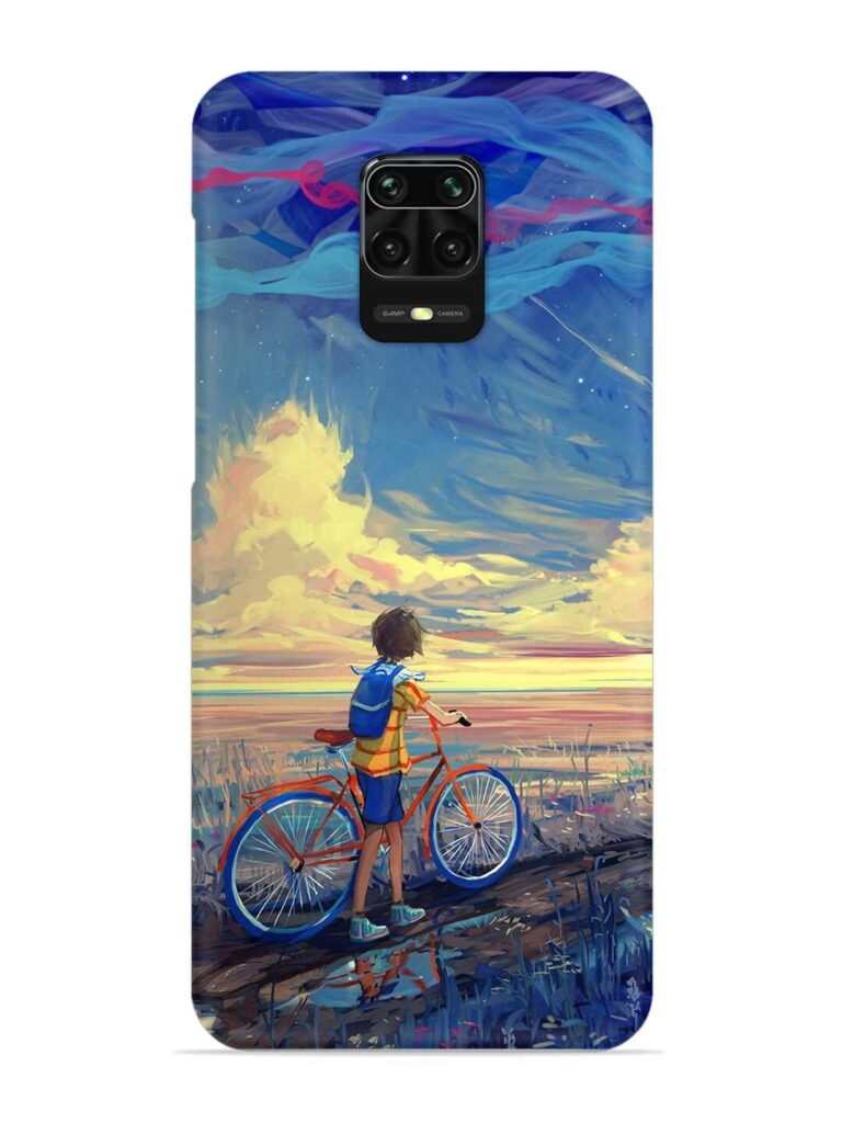 Bicycle Art Snap Case for Xiaomi Redmi Note 9 Pro Zapvi