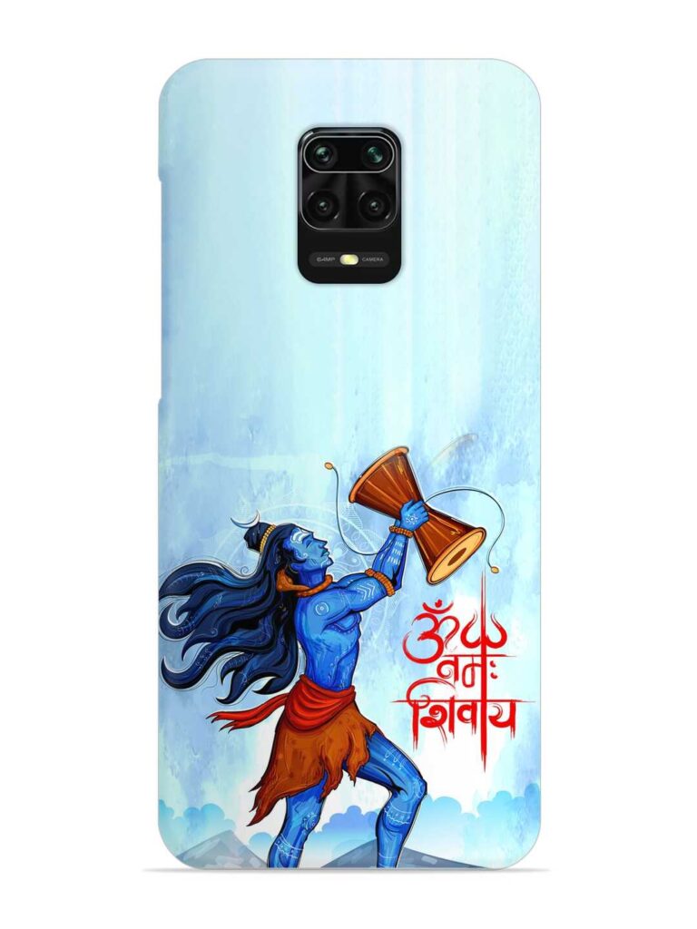 Illustration Lord Shiva Snap Case for Xiaomi Redmi Note 9 Pro Zapvi