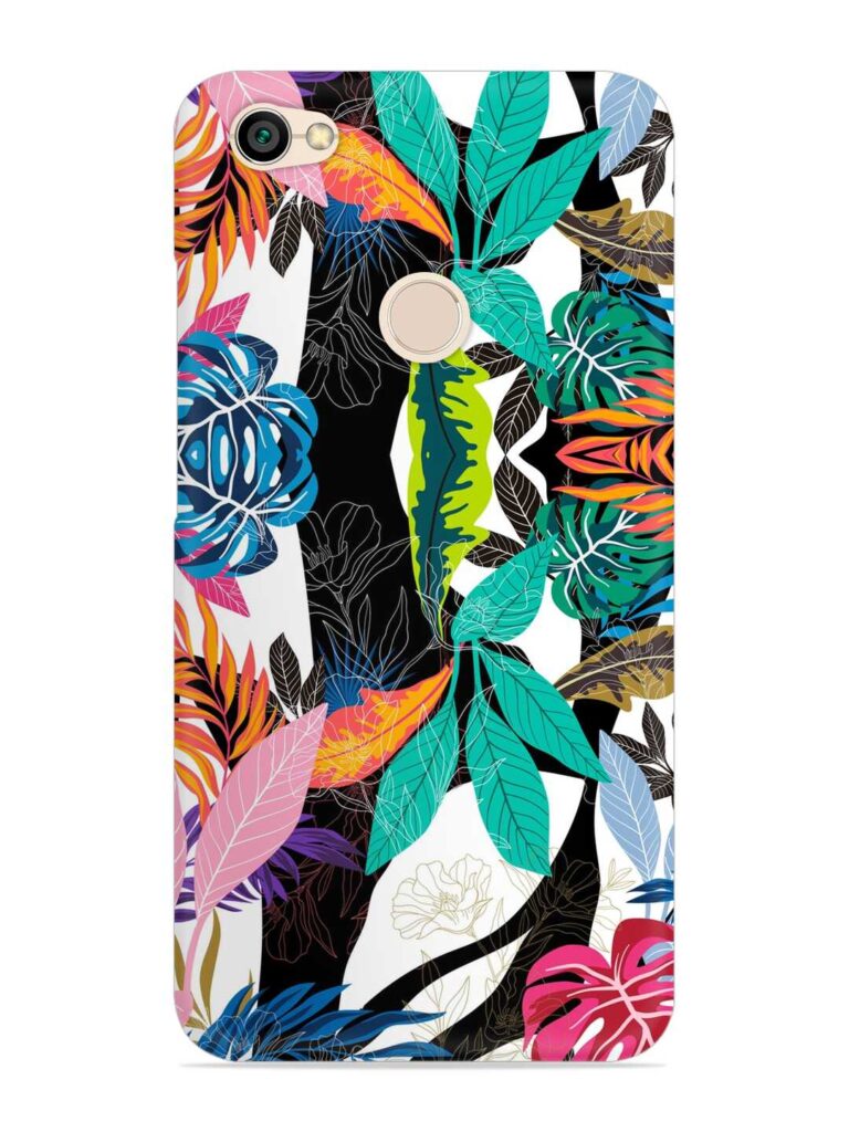 Floral Pattern Bright Snap Case for Xiaomi Redmi Y1 Zapvi