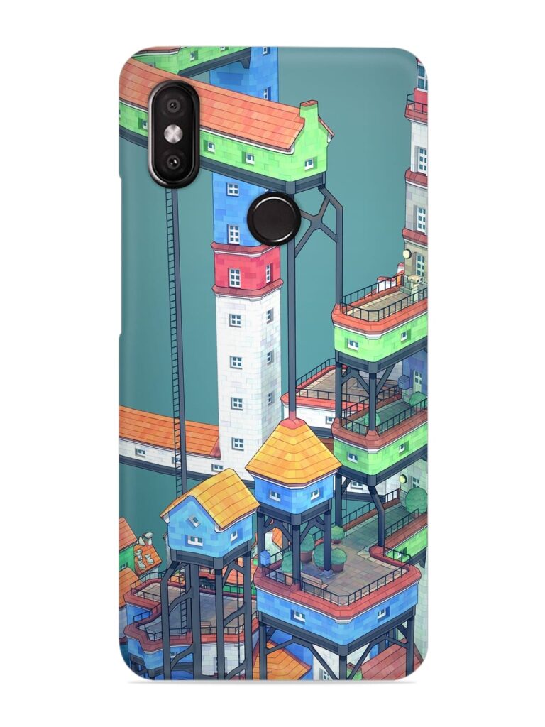 Building Sets Snap Case for Xiaomi Redmi Y2 Zapvi