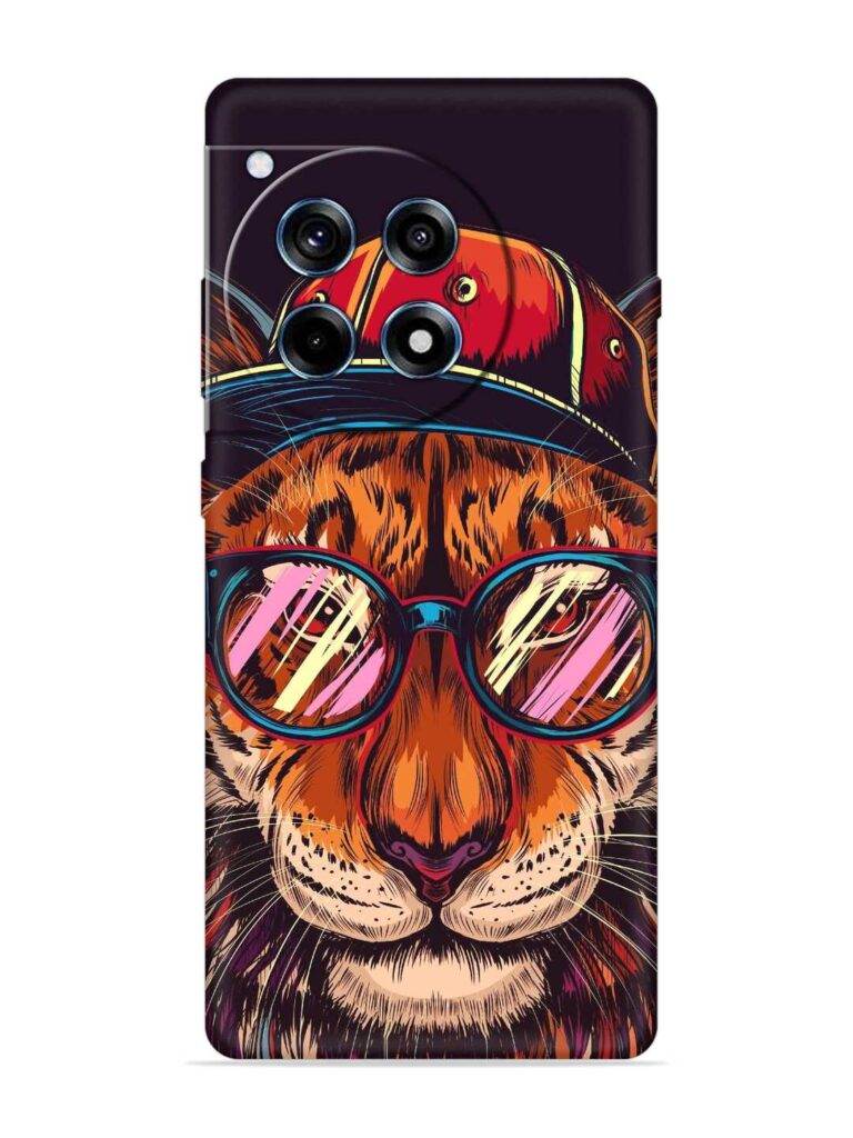 Lion Vector Colorful Soft Silicone Case for Oneplus 12R (5G) Zapvi