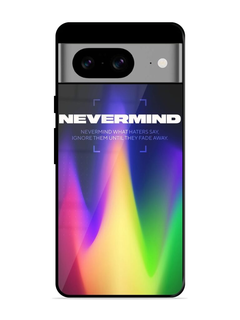 Nevermind Glossy Metal Phone Cover for Google Pixel 8 Zapvi