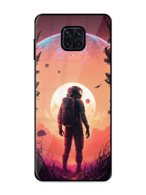 Red Sky At Morning Glossy Metal Phone Cover for Poco M2 Pro Zapvi