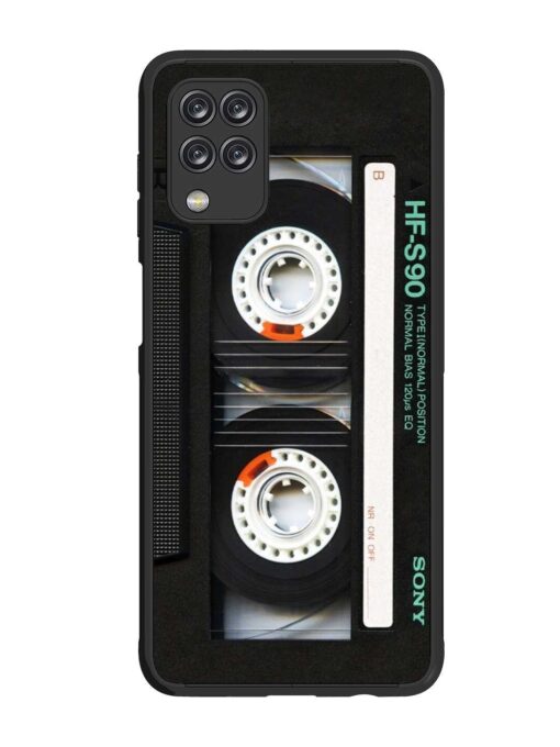 Sony Hf-S90 Cassette Glossy Metal Phone Cover for Samsung Galaxy M12 Zapvi