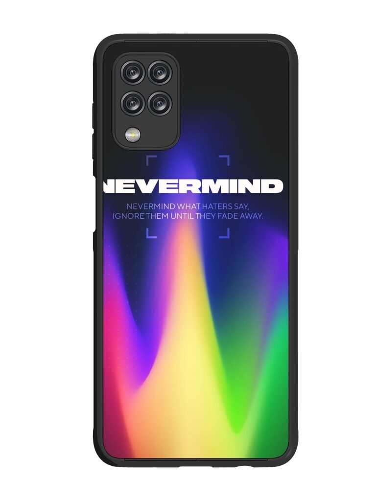 Nevermind Glossy Metal Phone Cover for Samsung Galaxy M12 Zapvi