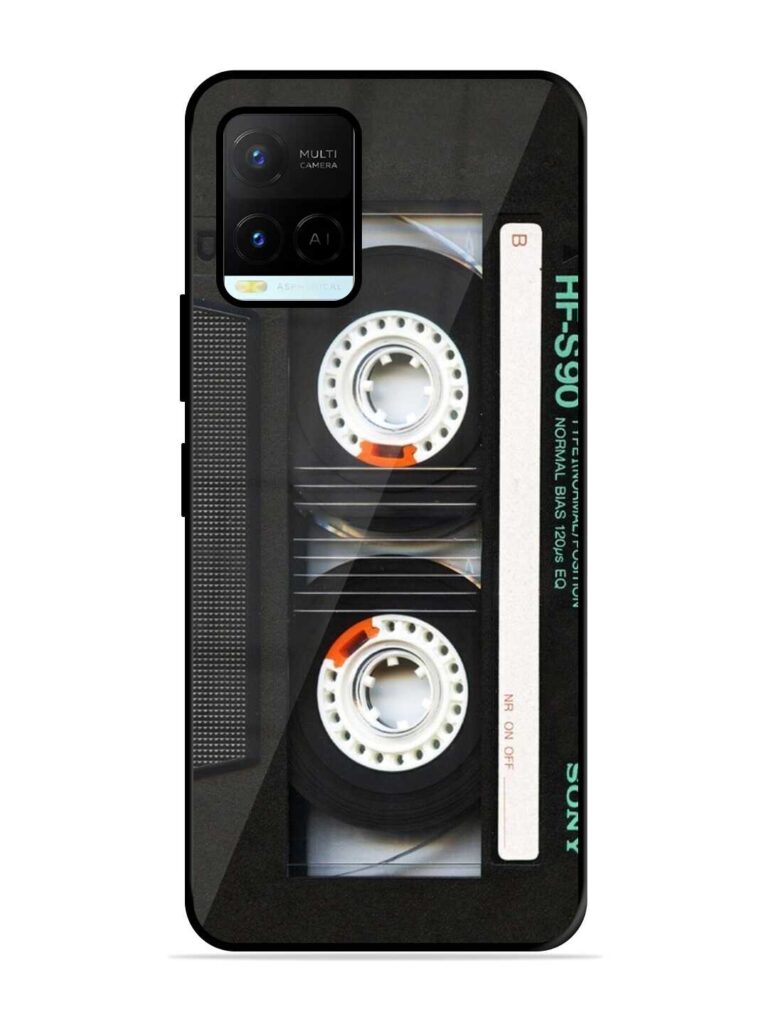Sony Hf-S90 Cassette Glossy Metal Phone Cover for Vivo Y21A Zapvi