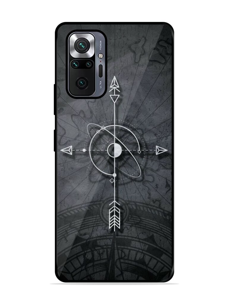 Lighting Cross Glossy Metal Phone Cover for Xiaomi Redmi Note 10 Pro Zapvi