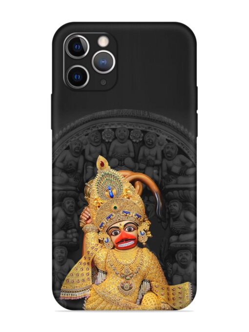 Indian Gold Hanuman Soft Silicone Case for Apple Iphone 11 Pro Zapvi