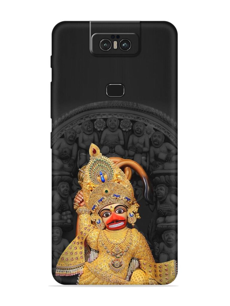 Indian Gold Hanuman Soft Silicone Case for Asus Zenfone 6Z Zapvi