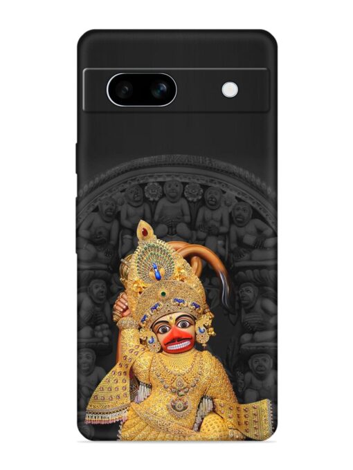 Indian Gold Hanuman Soft Silicone Case for Google Pixel 7A Zapvi