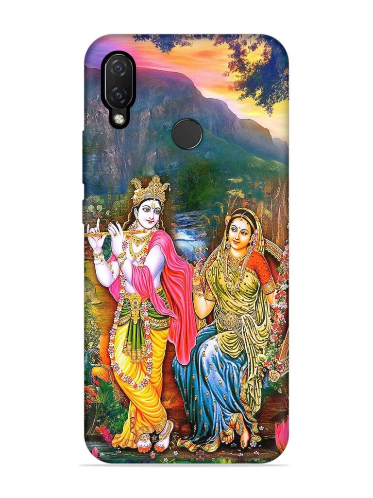 Radha Krishna Painting Soft Silicone Case for Honor Nova 3I Zapvi