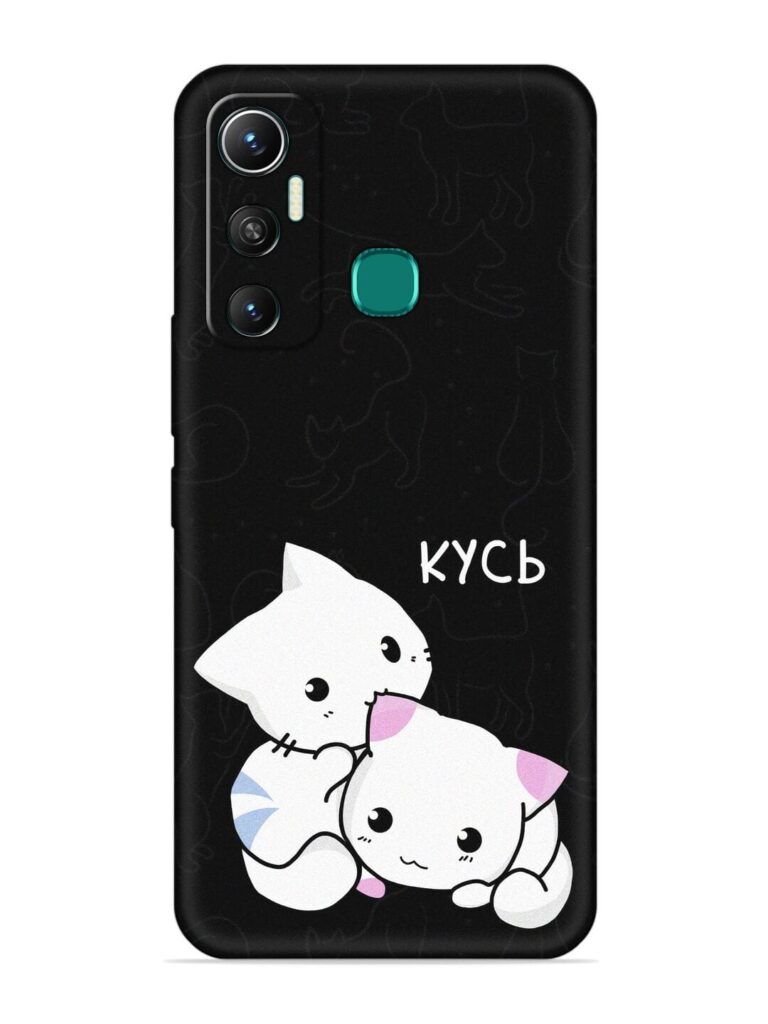 Kycb Cat Soft Silicone Case for Infinix Hot 11 (2021) Zapvi