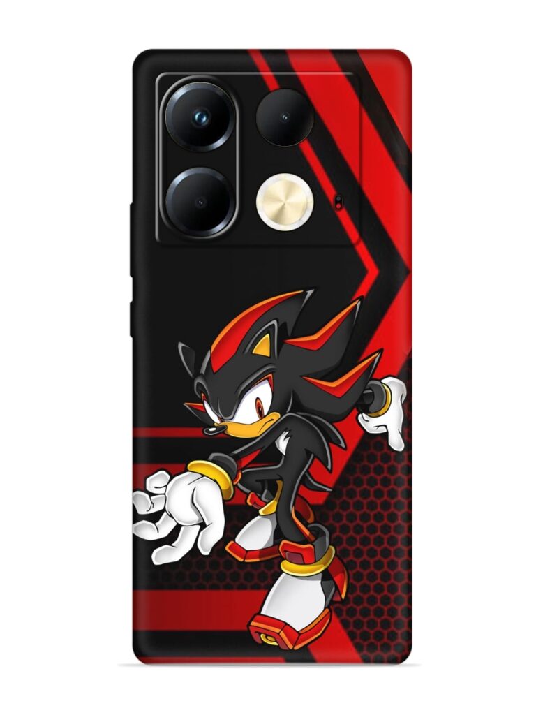 Shadow Hedgehog Soft Silicone Case for Infinix Note 40 (5G) Zapvi