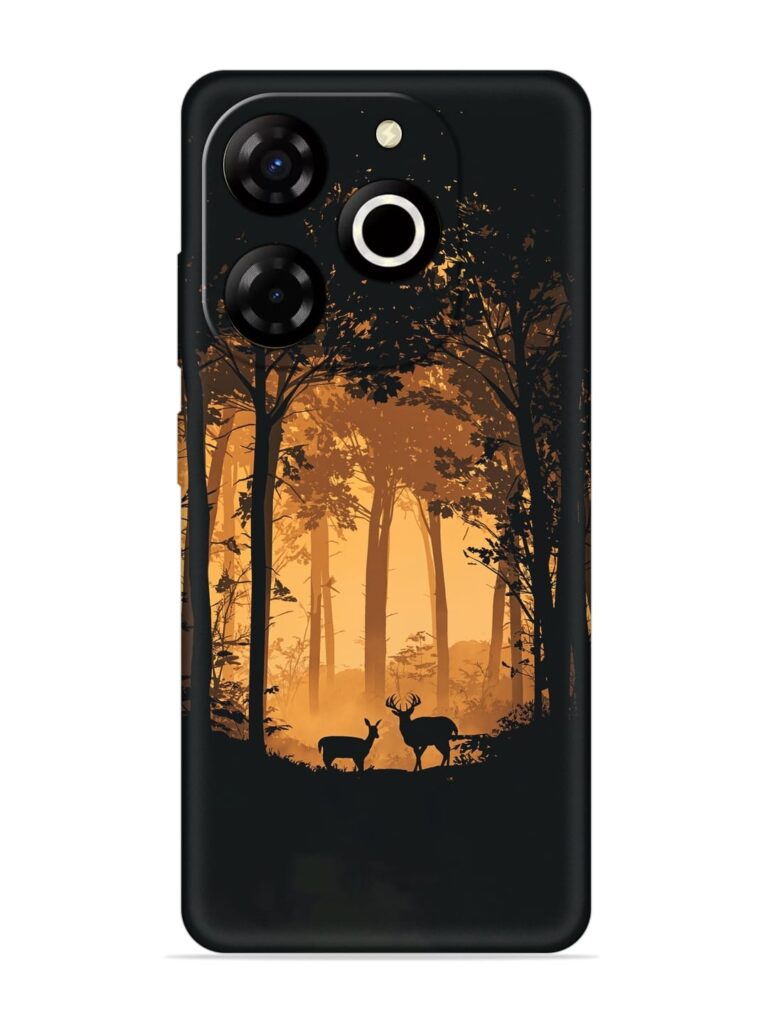 Northern Hardwood Forest Soft Silicone Case for Itel P55T Zapvi