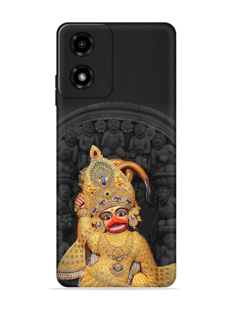Indian Gold Hanuman Soft Silicone Case for Motorola Moto G04 Zapvi