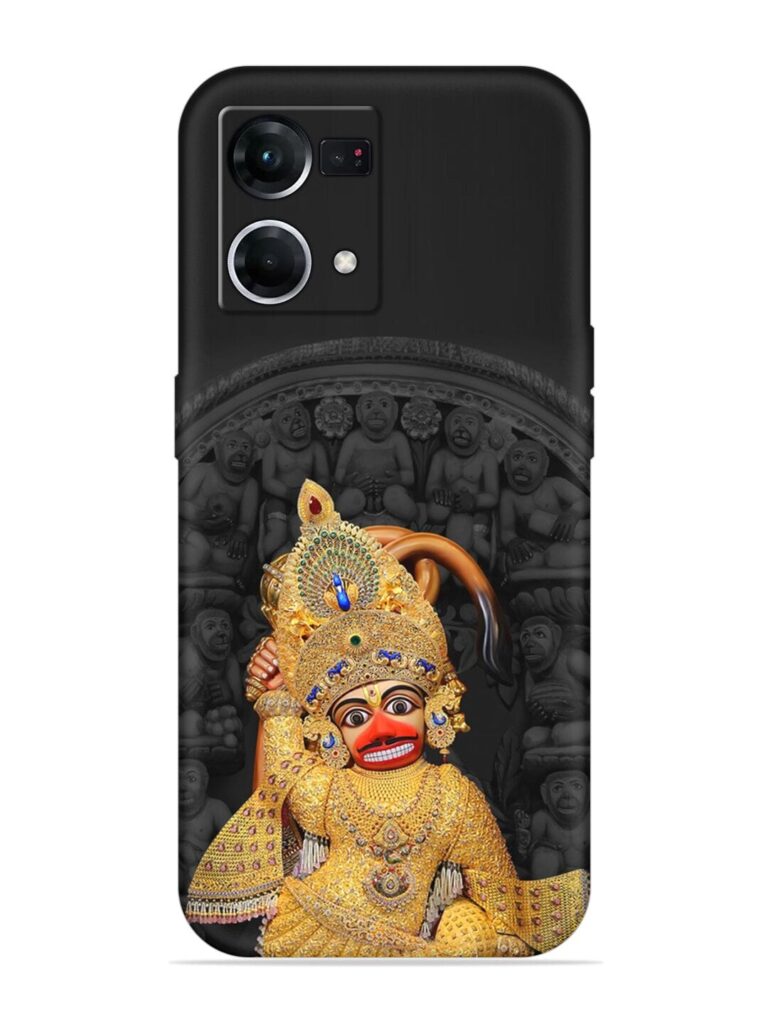 Indian Gold Hanuman Soft Silicone Case for Oppo F21S Pro (4G) Zapvi