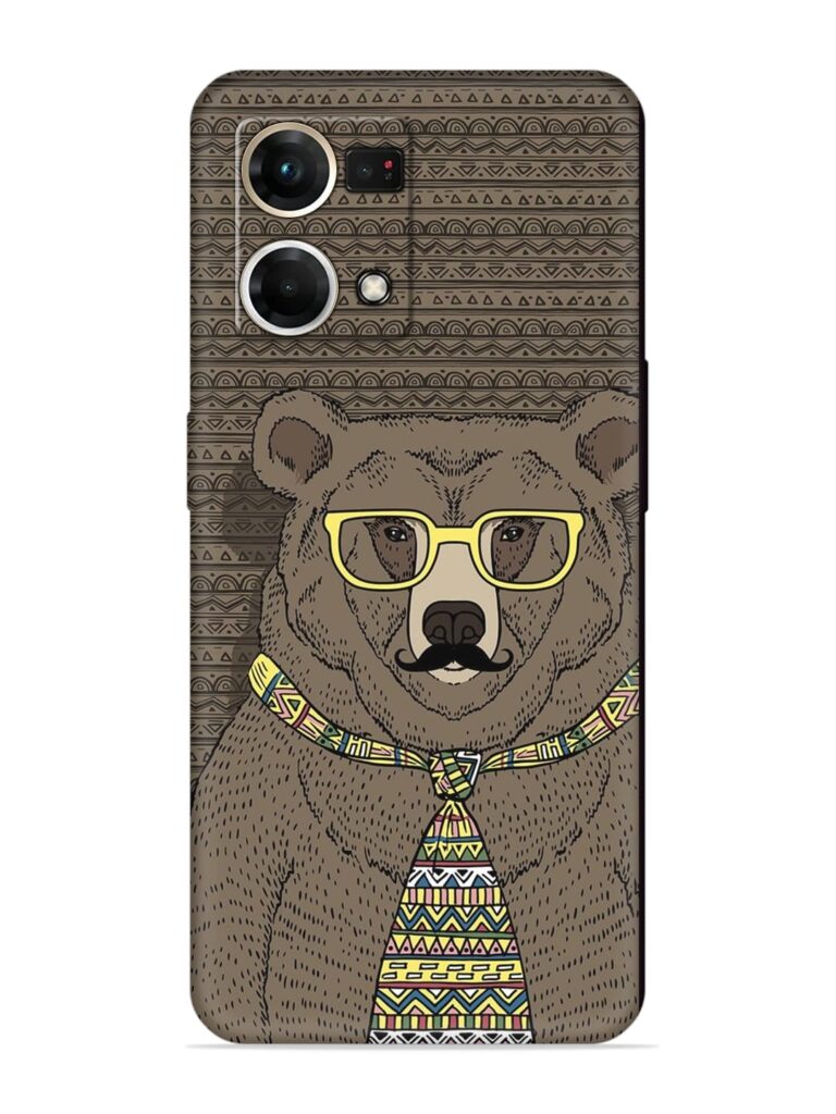 Grizzly Bear Soft Silicone Case for Oppo Reno 7 (4G) Zapvi