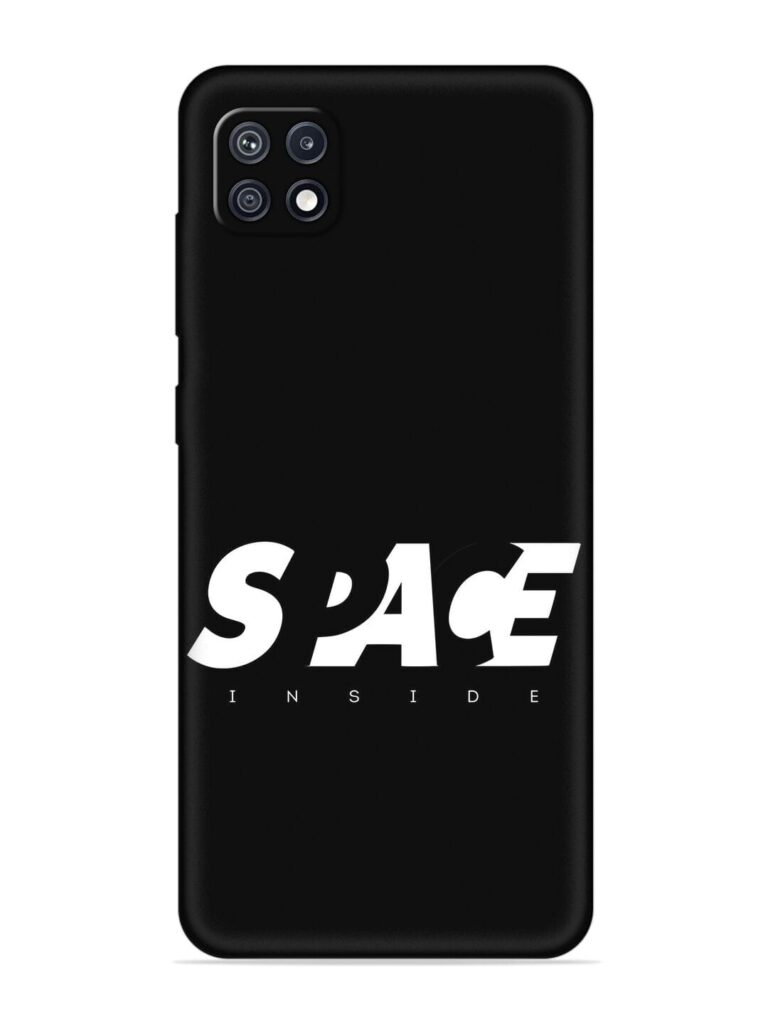 Space Typography Art Soft Silicone Case for Samsung Galaxy F42 (5G) Zapvi
