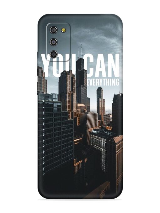 You Can Everything Soft Silicone Case for Samsung Galaxy M02S Zapvi