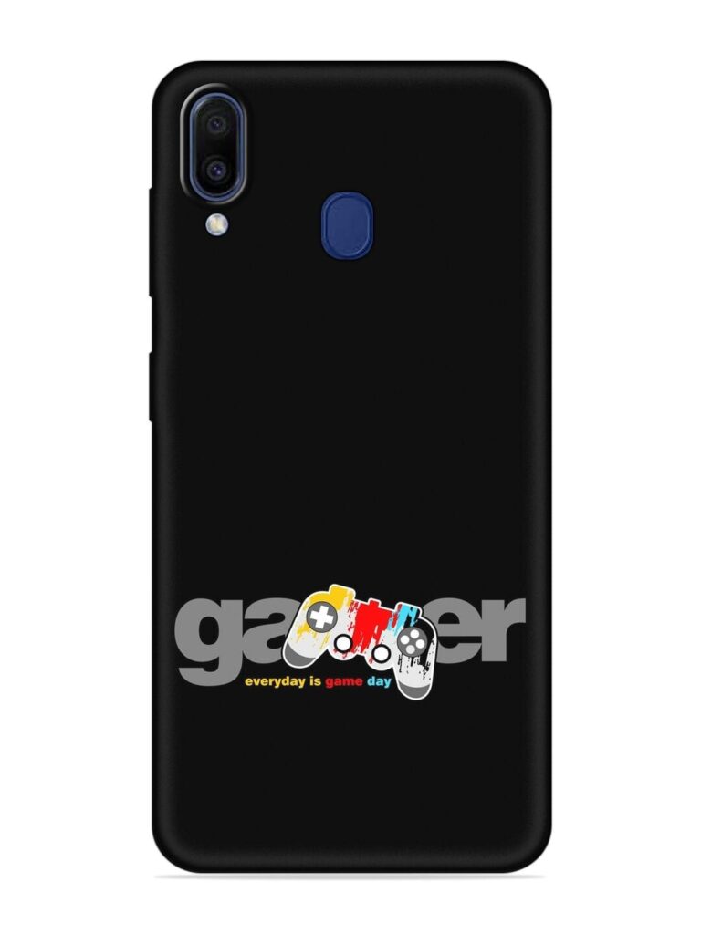 Gamer Everyday Game Soft Silicone Case for Samsung Galaxy M20 Zapvi