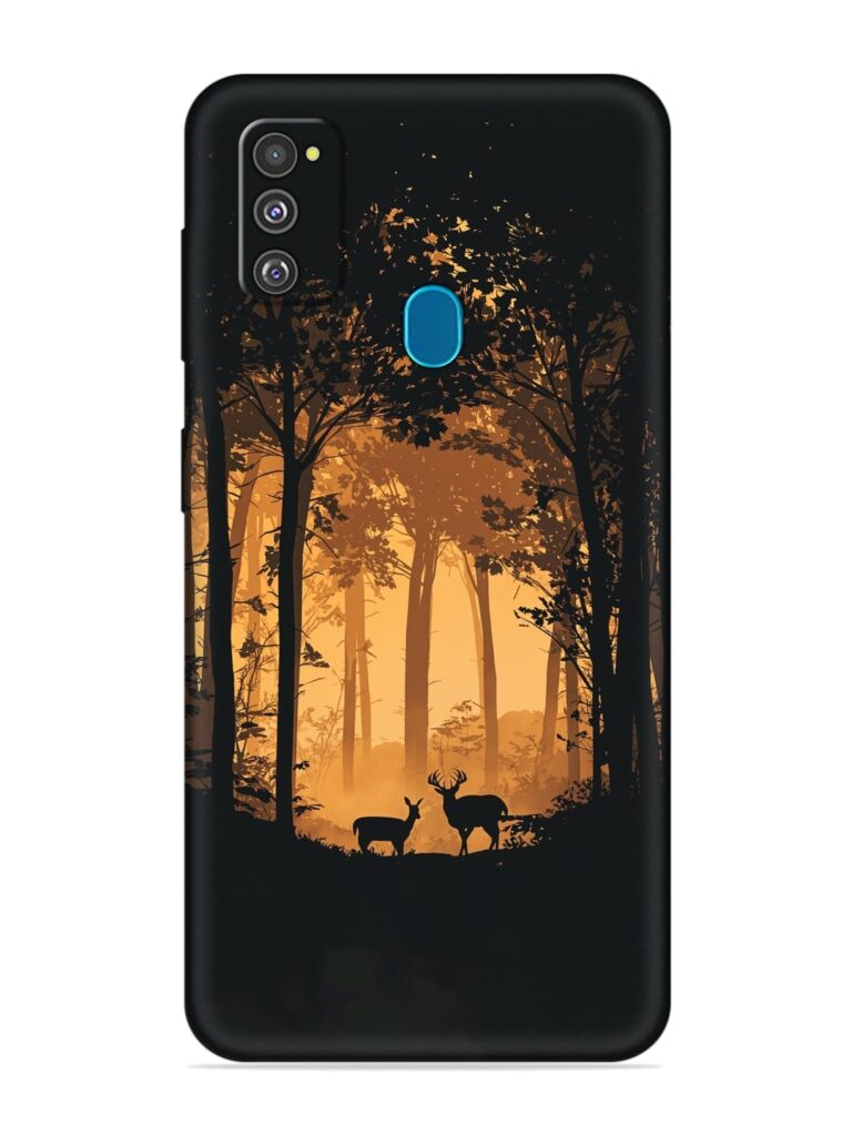 Northern Hardwood Forest Soft Silicone Case for Samsung Galaxy M30S Zapvi