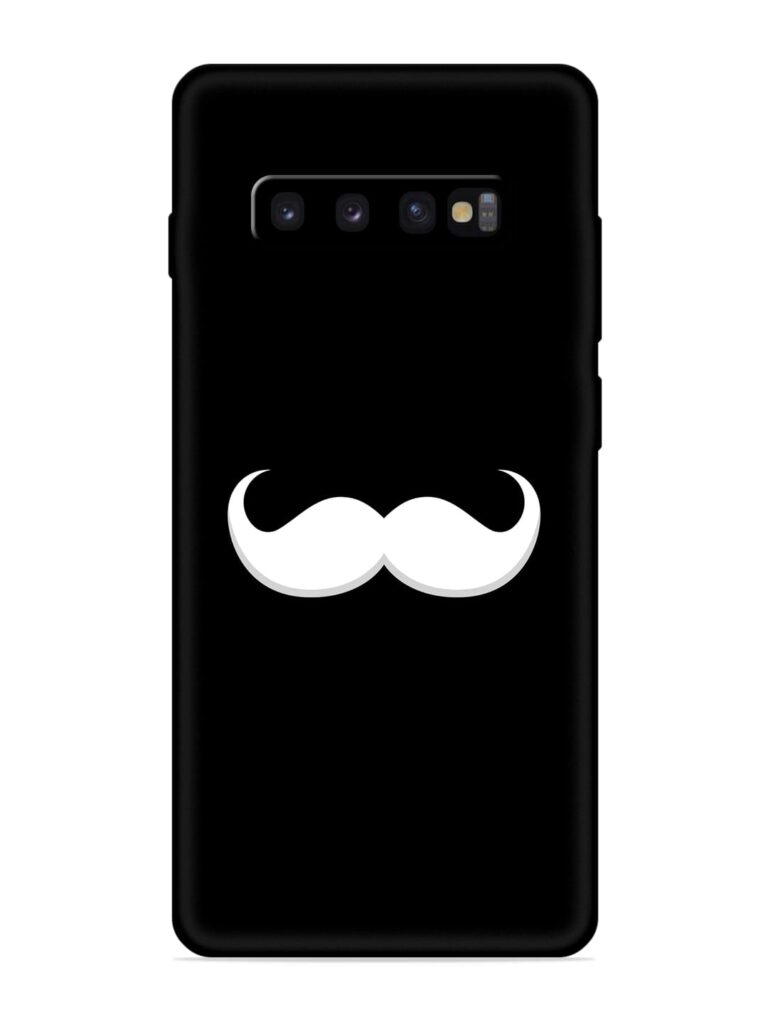 Mustache Vector Soft Silicone Case for Samsung Galaxy S10 Zapvi