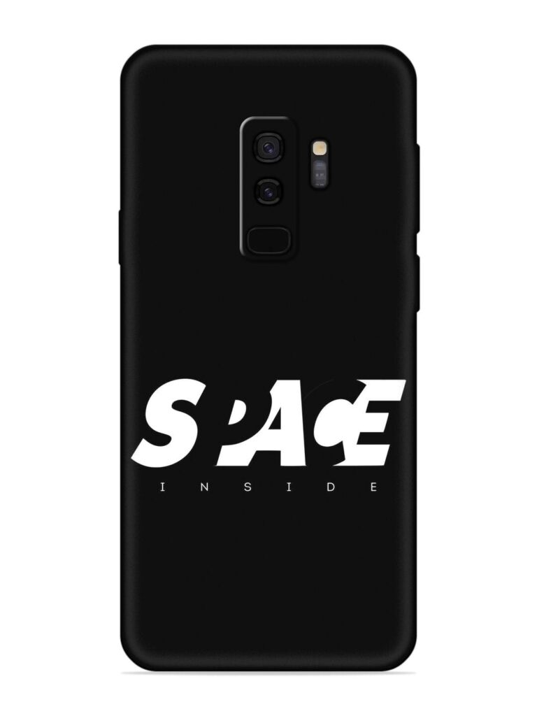 Space Typography Art Soft Silicone Case for Samsung Galaxy S9 Plus Zapvi