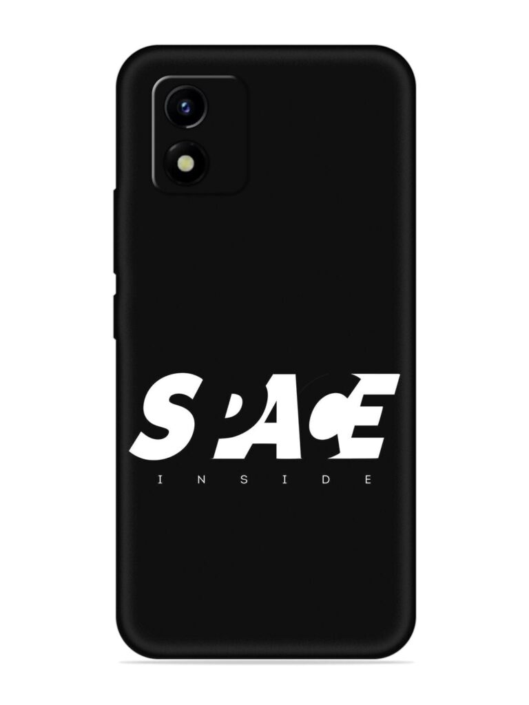 Space Typography Art Soft Silicone Case for Vivo Y01A Zapvi
