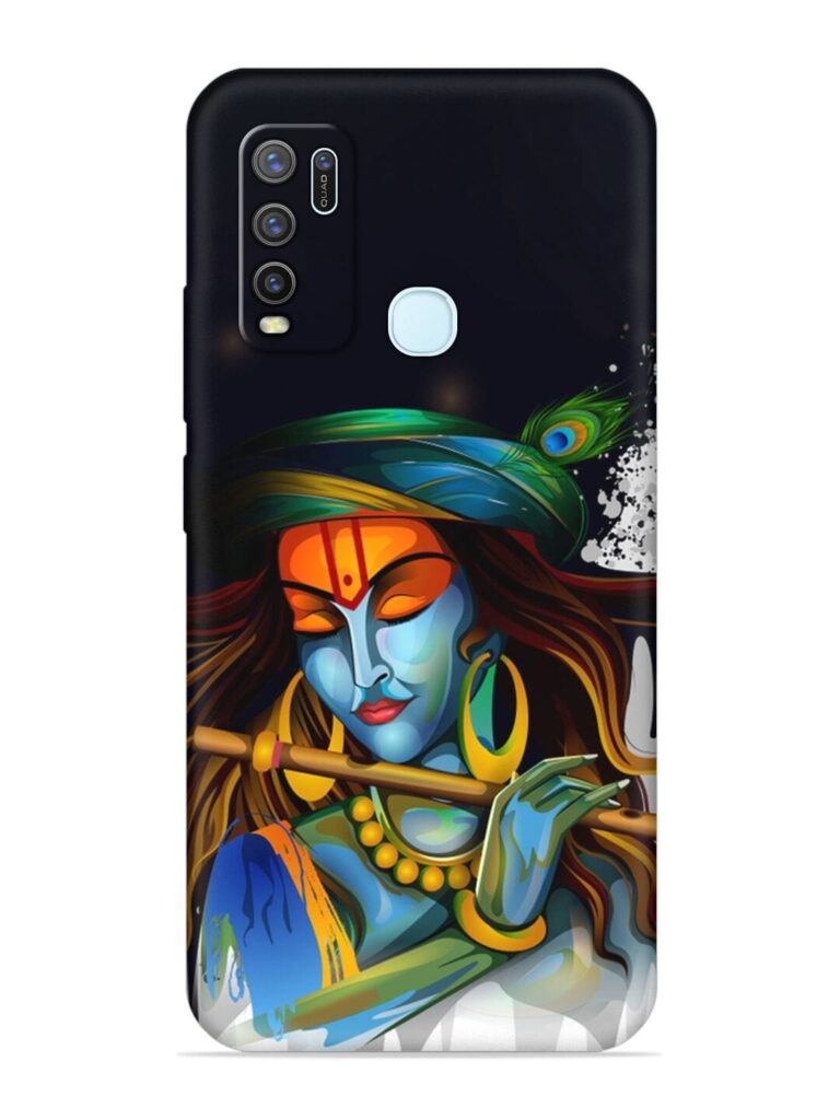 Krishna Art Soft Silicone Case for Vivo Y30 Zapvi