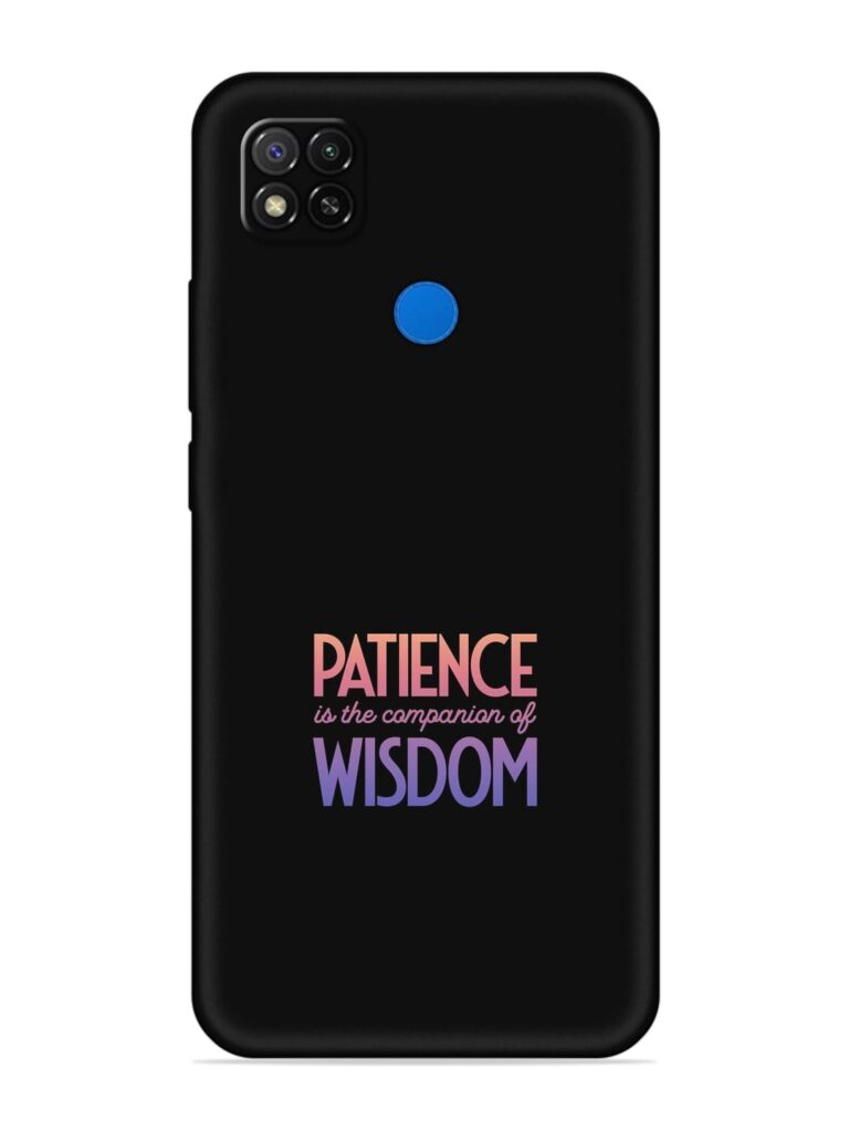 Patience Is The Soft Silicone Case for Xiaomi Redmi 9 Activ Zapvi
