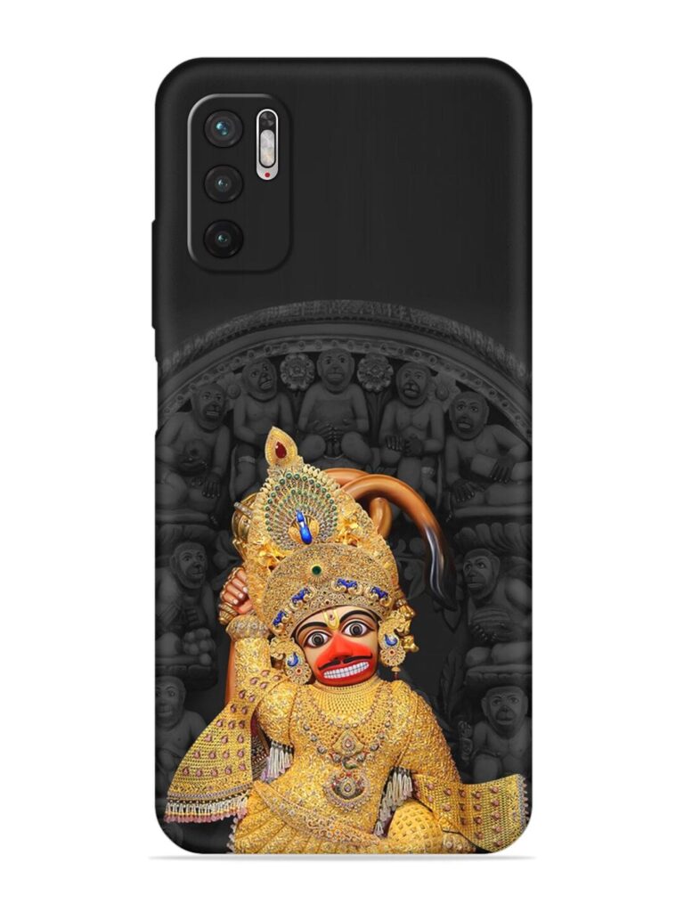 Indian Gold Hanuman Soft Silicone Case for Xiaomi Redmi Note 10T (5G) Zapvi